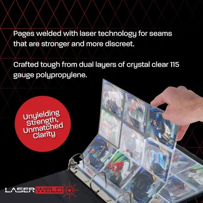 BCW LaserWeld 9-Pocket Page (100 ct.)