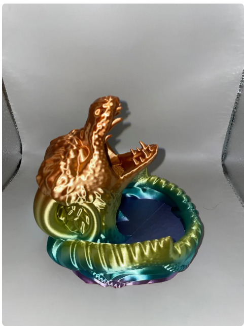 Rainbow Dragon Mini Dice Tower