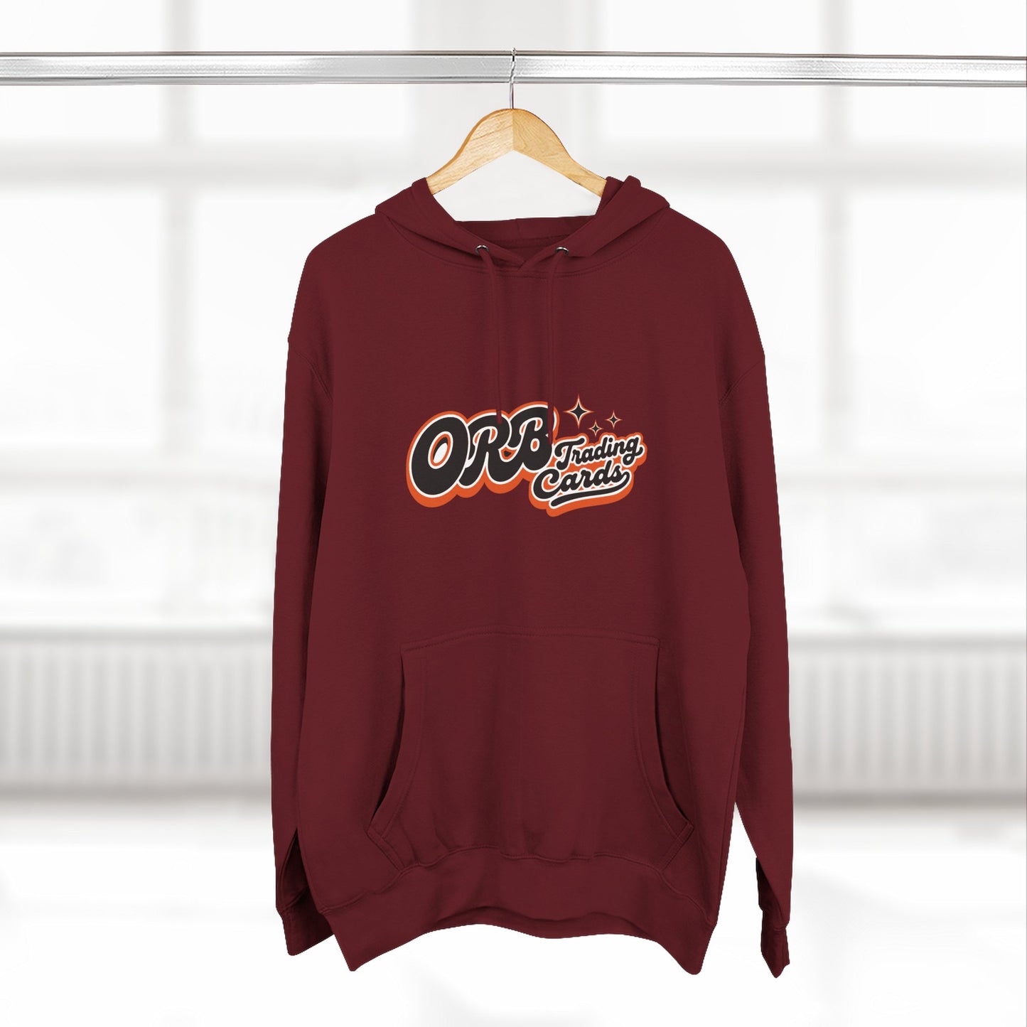 Find Your People Hoodie — 'ORB Trading Cards' Retro Script Fleece Hoodie