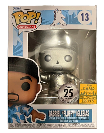 Gabriel Fluffy Iglesias (Metallic, Comedians) 13 - 2023 Camp Fundays Exclusive/300 Pieces