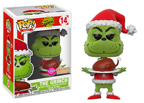 The Grinch (Flocked, Dr. Seuss) 14 - BoxLunch Exclusive