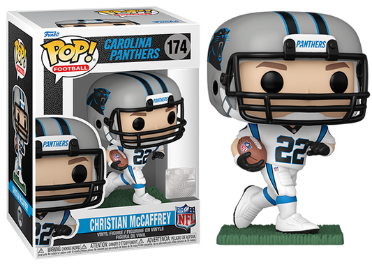 Christian McCaffrey (Carolina Panthers, NFL) 174