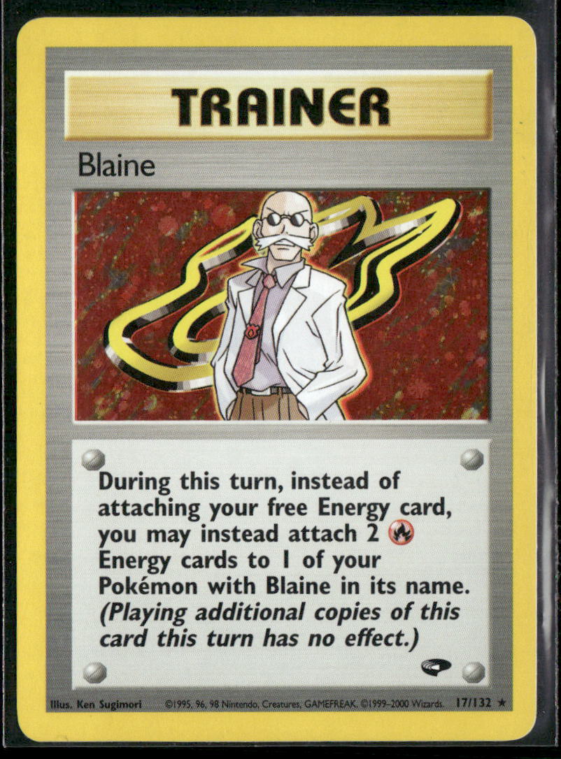 Pokemon Gym Challenge #017/132 Blaine (17)