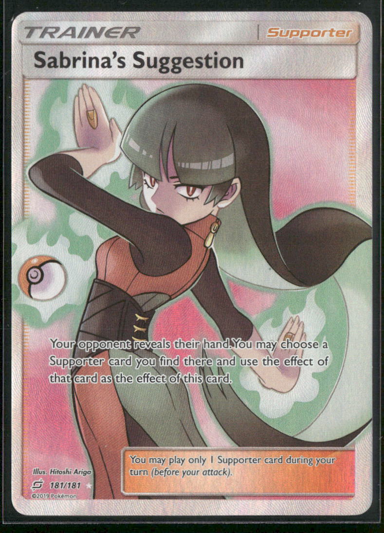 SM - Team Up #181/181 Sabrina's Suggestion (Full Art)