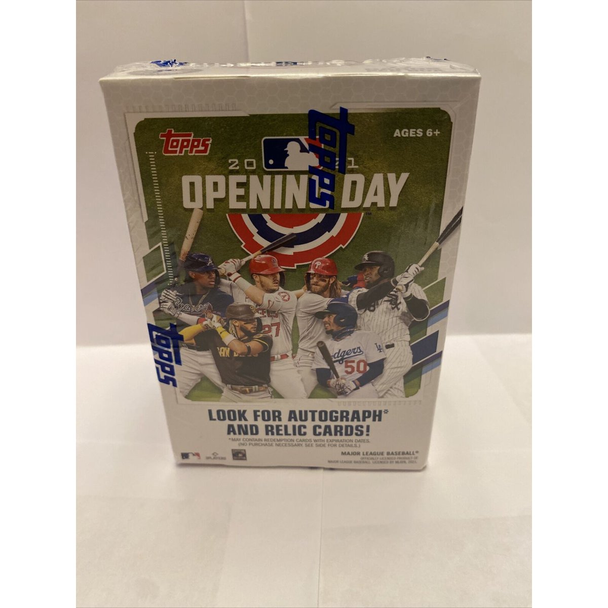 2021 Topps Opening Day Baseball 11-Pack Blaster Box, 77 cards