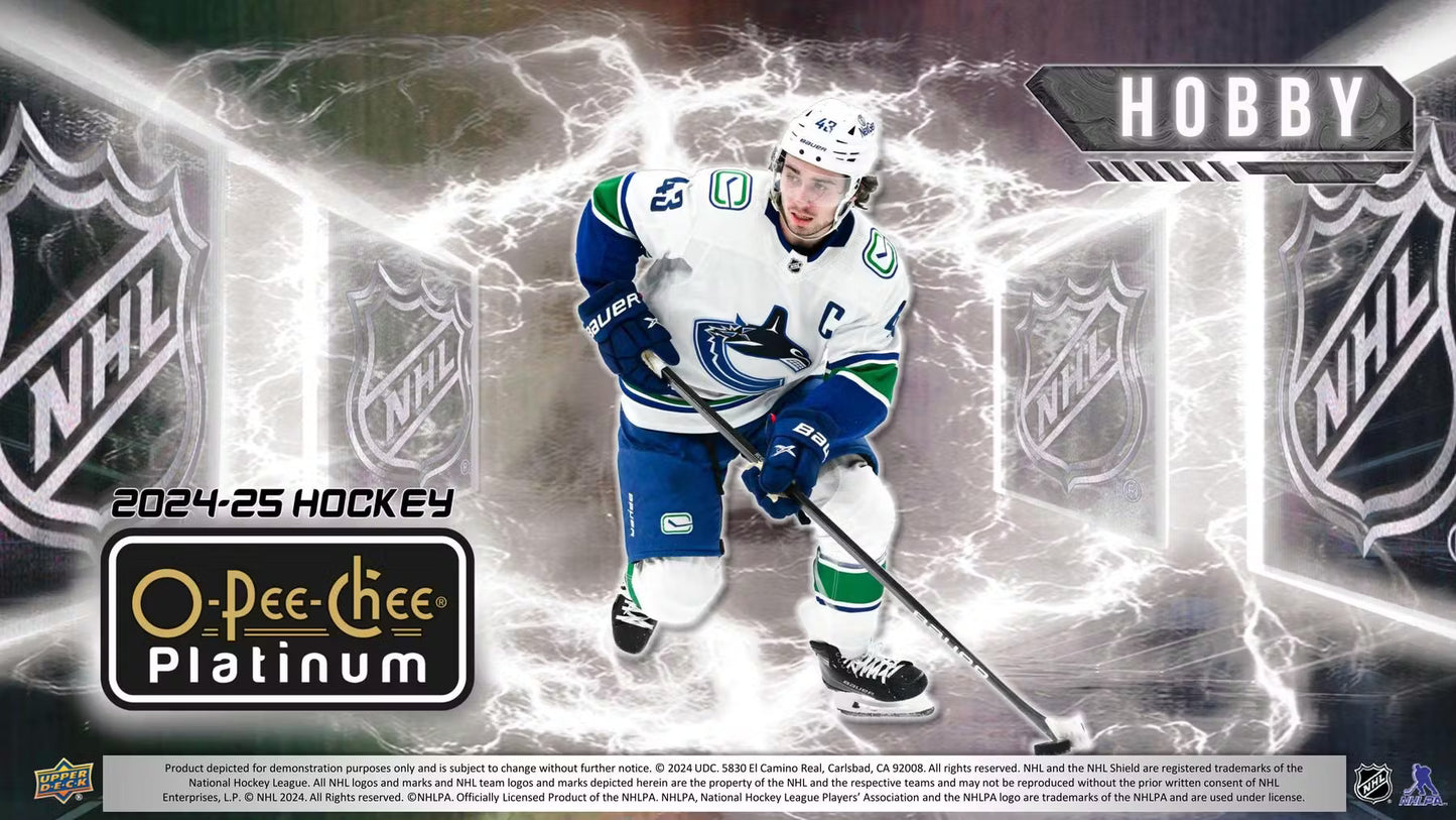 2024/25 Upper Deck O-Pee-Chee Platinum Hockey Hobby Box