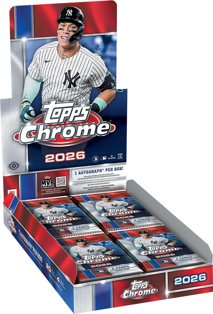 2026 Topps Chrome Baseball Hobby Box