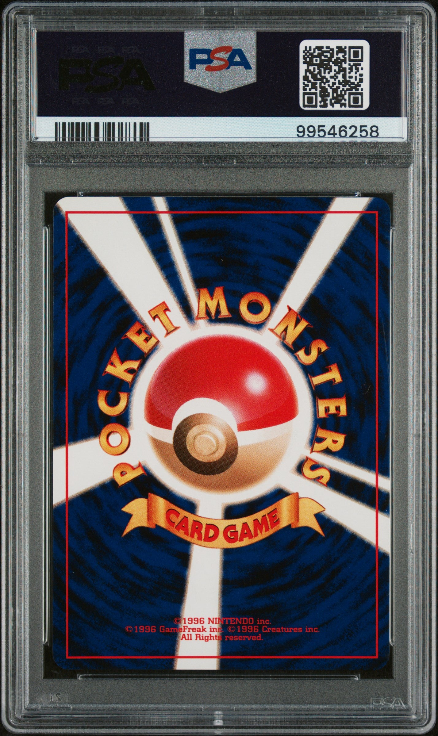Dark Espeon-Holo 2001 Pokemon Japanese Neo 4 #196 PSA 10