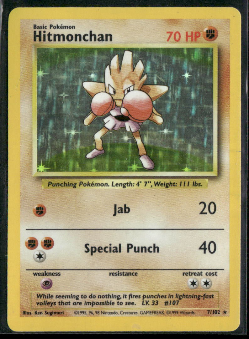 Hitmonchan Base Set #007/102