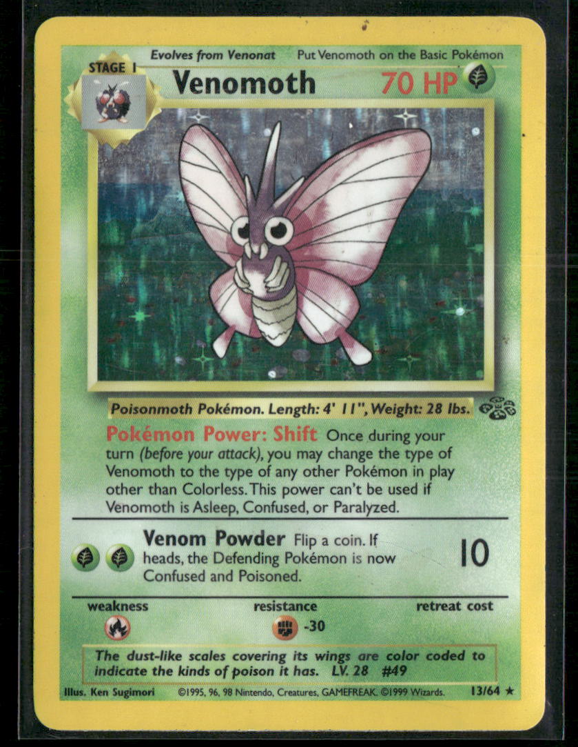 Venomoth (13) Jungle #13/64