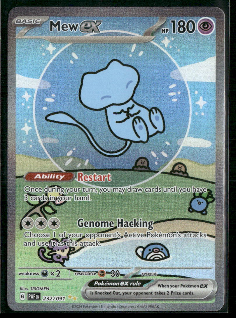 Mew ex SV: Paldean Fates #232/091