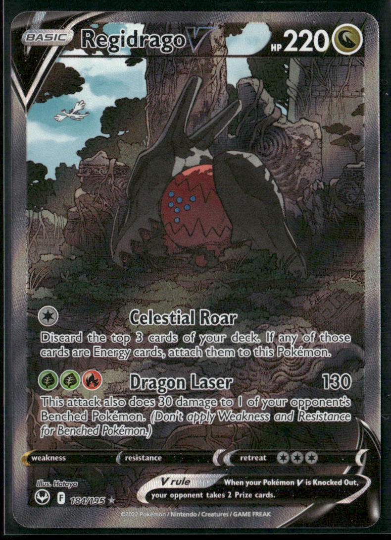 Regidrago V (Alternate Full Art) SWSH12: Silver Tempest #184/195