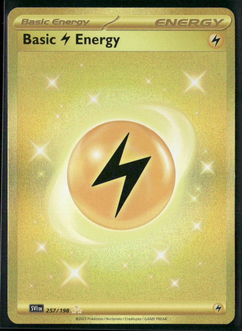 Basic Lightning Energy SV01: Scarlet & Violet Base Set #257/198