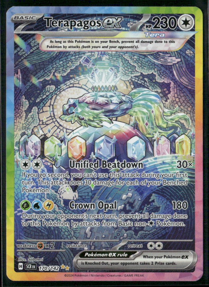 Terapagos ex SV07: Stellar Crown #170/142