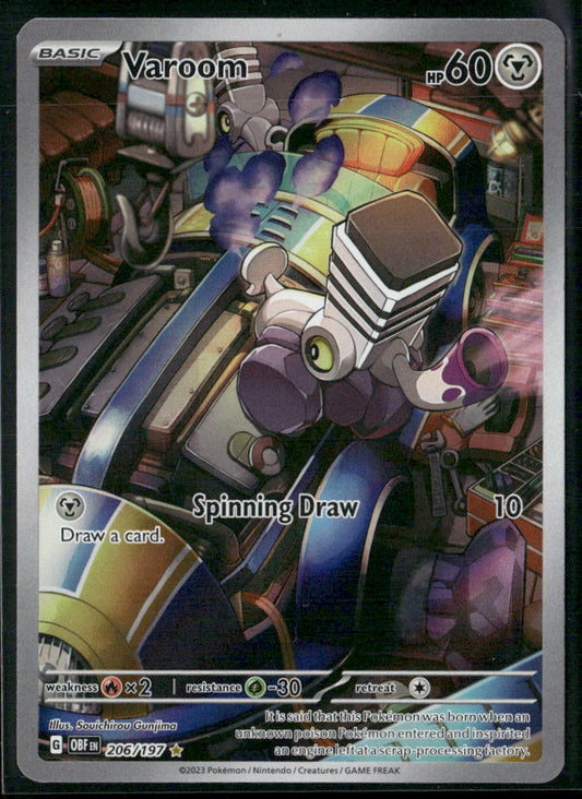 Varoom SV03: Obsidian Flames #206/197