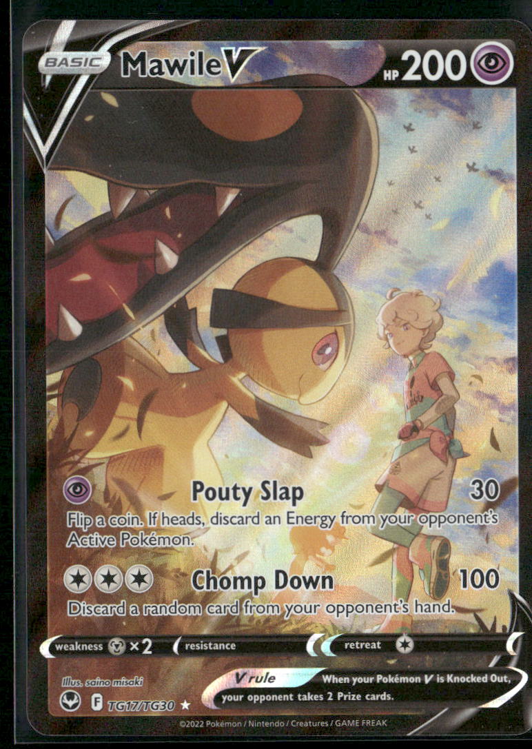 Mawile V SWSH12: Silver Tempest Trainer Gallery #TG17/TG30