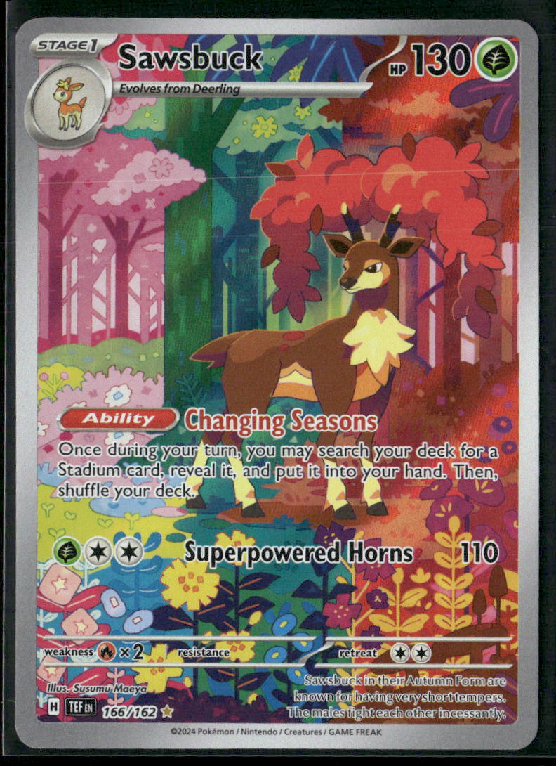 Sawsbuck SV05: Temporal Forces #166/162