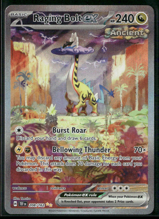 Raging Bolt ex SV05: Temporal Forces #208/162