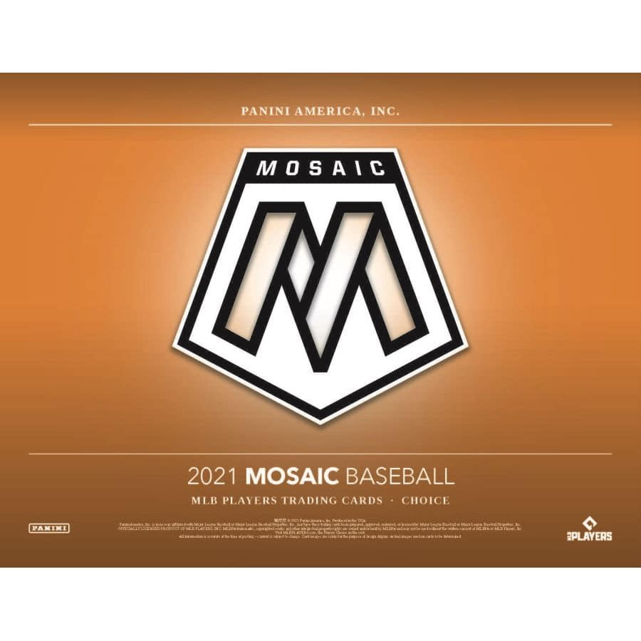 2021 Panini Mosaic Baseball Hobby box