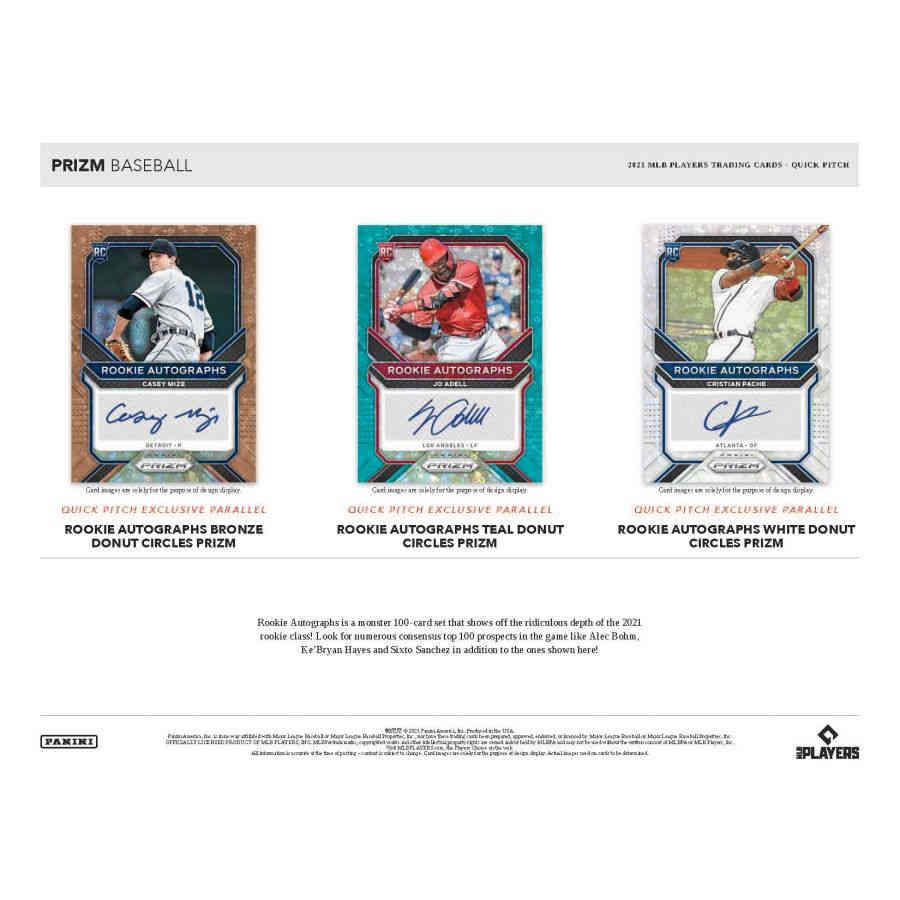 2021 Prizm Baseball Quick Pitch Hobby H2
