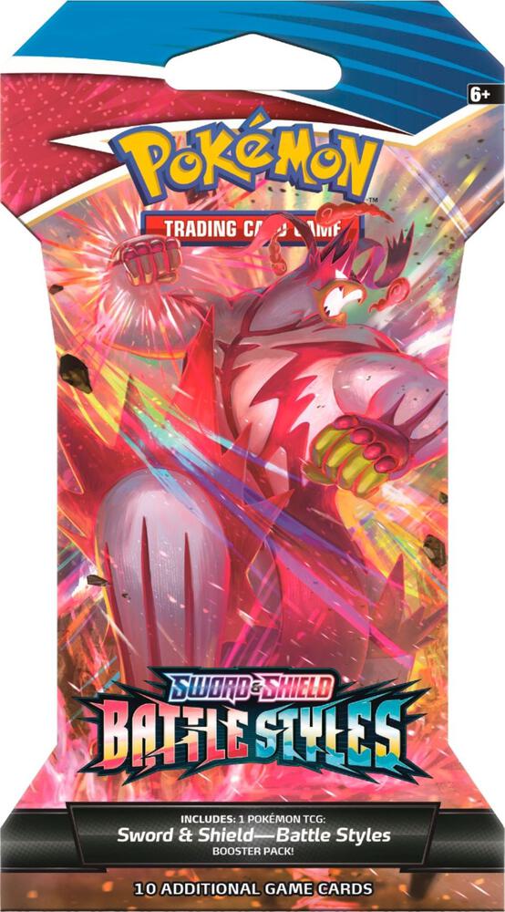 Battle Styles Sleeved Booster Pack - SWSH05: Battle Styles (SWSH05)