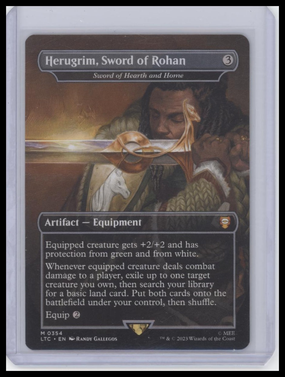 Herugrim, Sword of Rohan Commander: The Lord of the Rings: #354