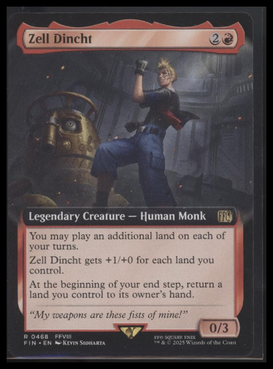 Zell Dincht (Extended Art) FINAL FANTASY #468