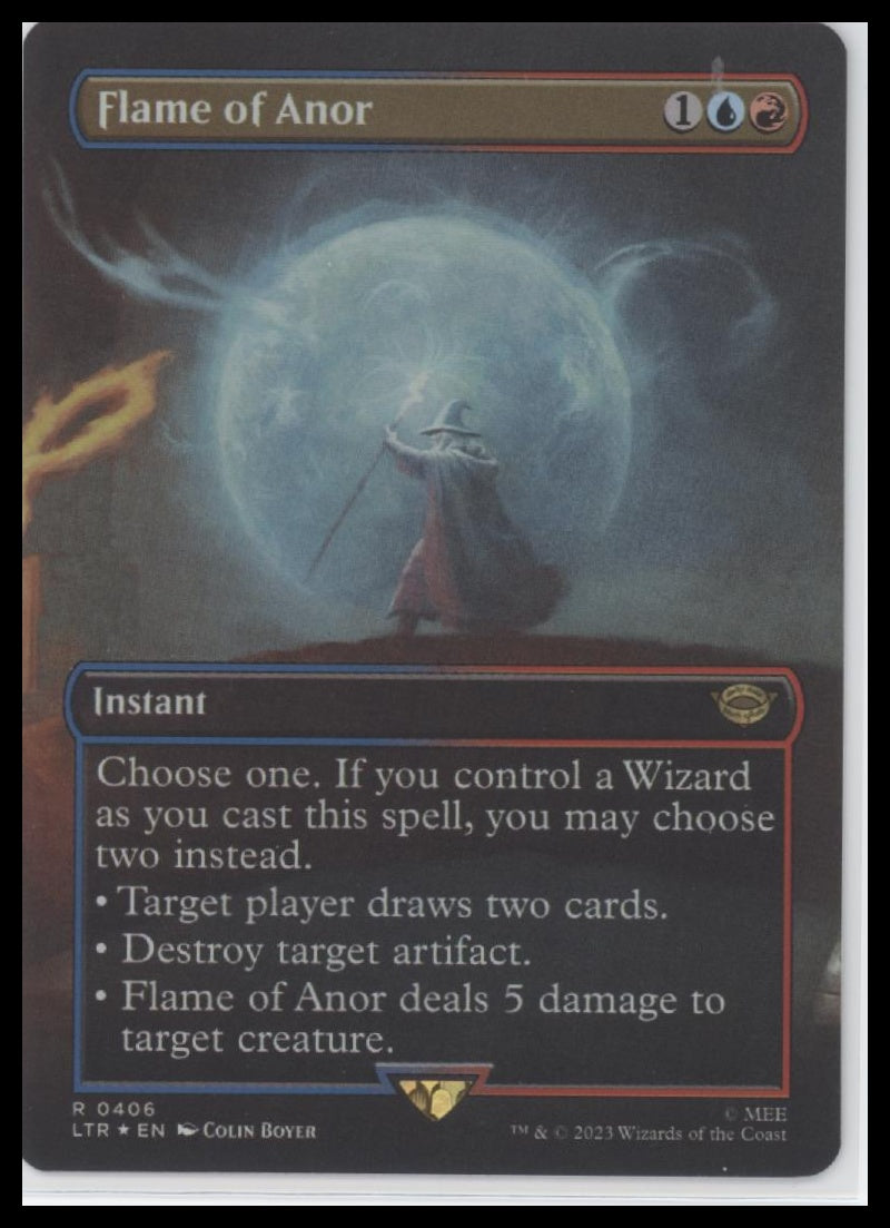Flame of Anor (Borderless) The lord of the rings: #406 - Front