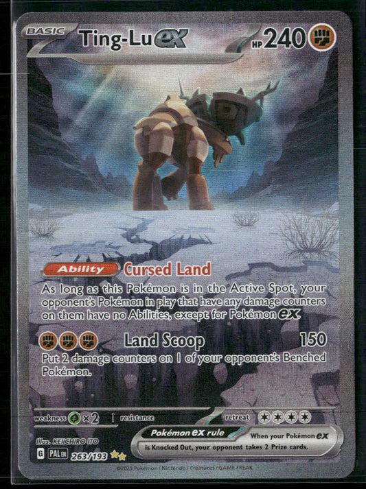 Ting-Lu ex SV02: Paldea Evolved #263/193 - Front