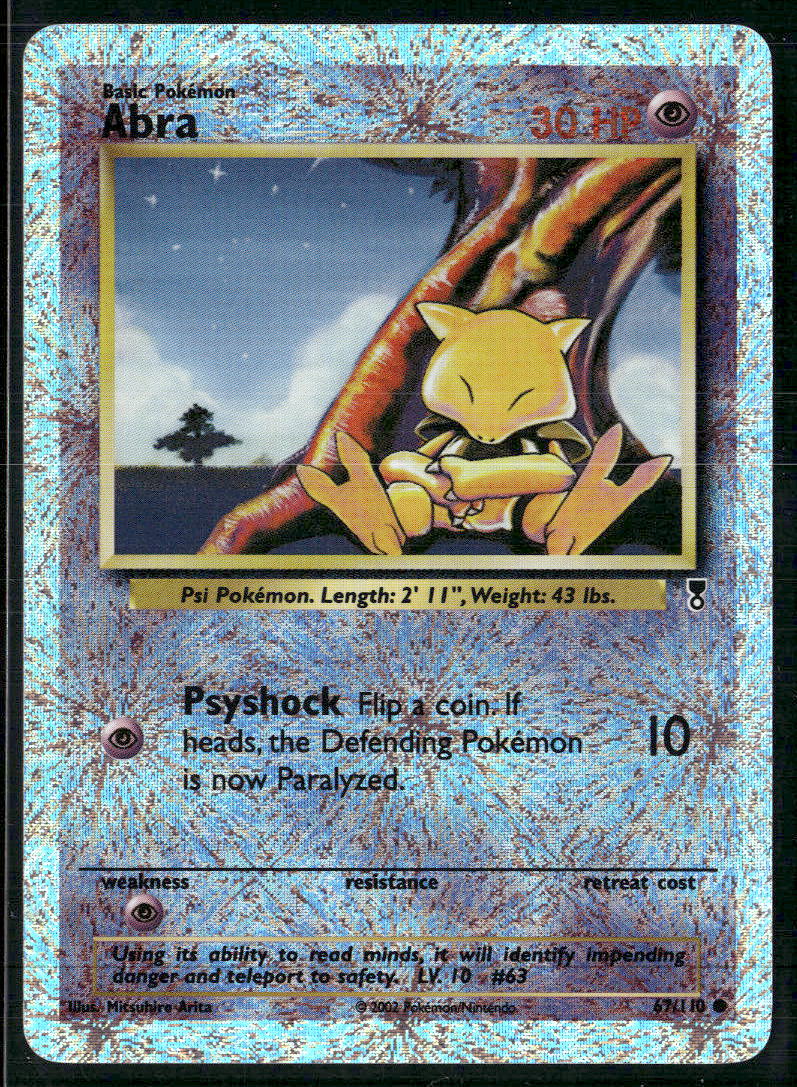 Abra Legendary Collection #067/110 - Front