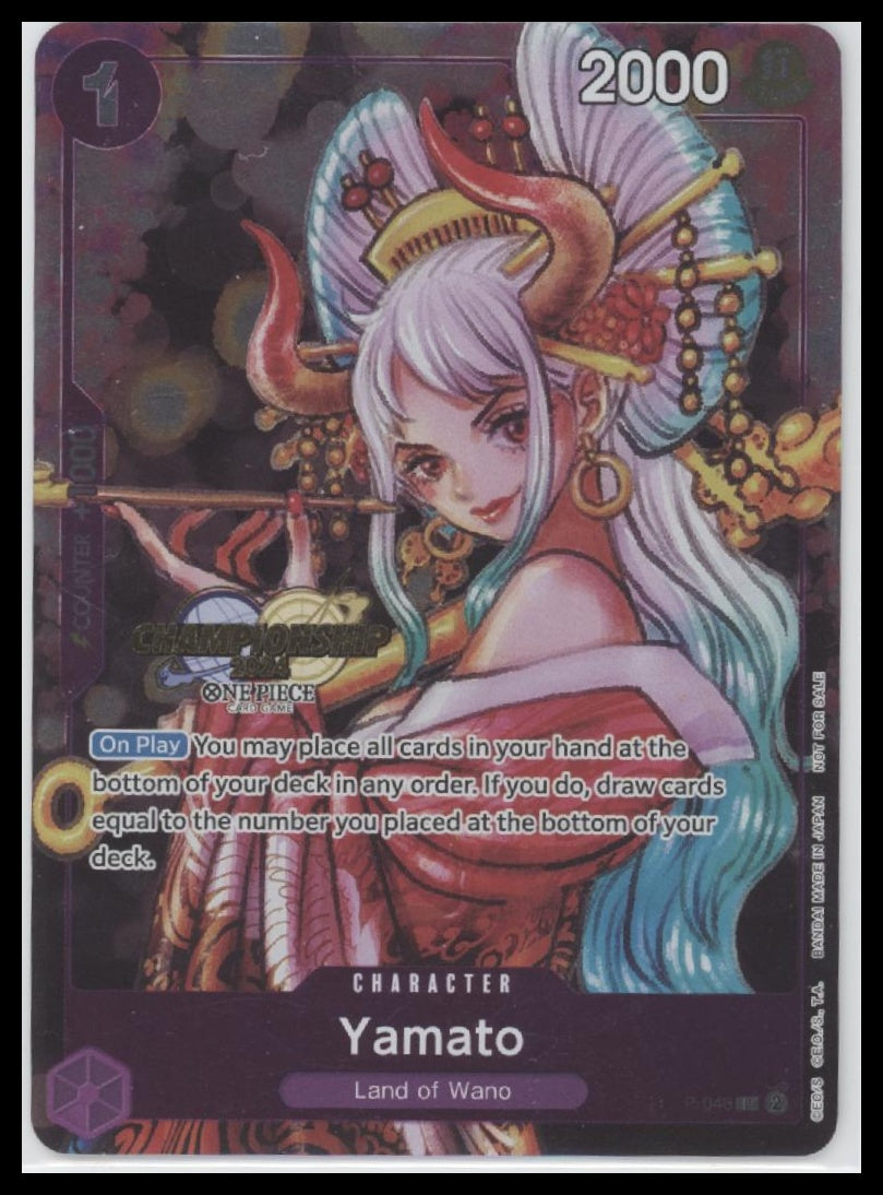 Yamato (CS 2024 Event Pack) One Piece Promotion Cards #P-046 - Front