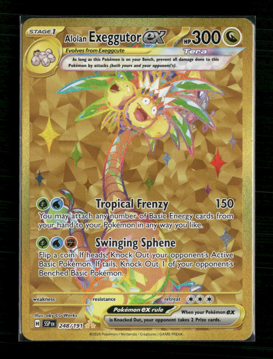 Alolan Exeggutor ex SV08: Surging Sparks #248/191 - Front