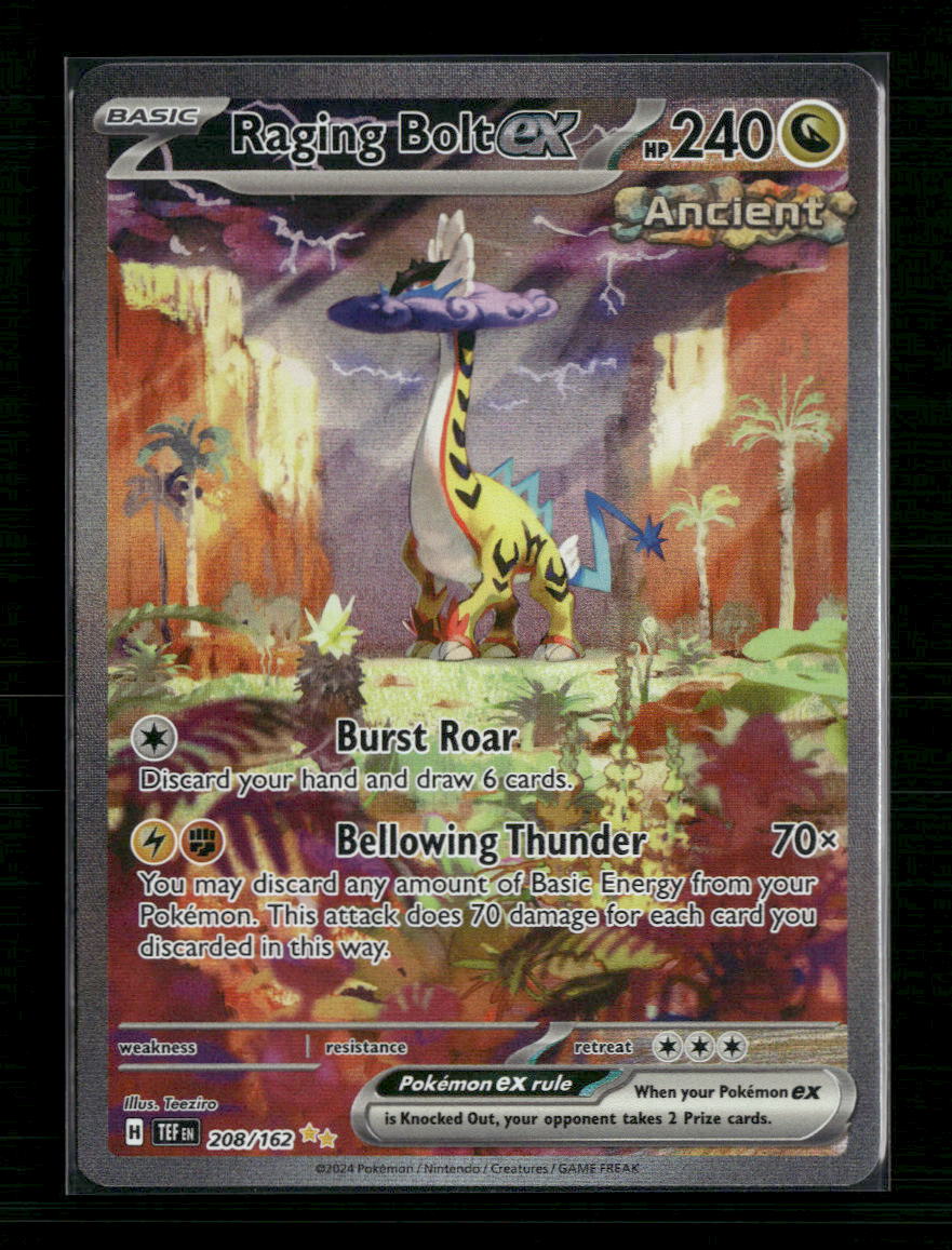 Raging Bolt ex SV05: Temporal Forces #208/162 - Front