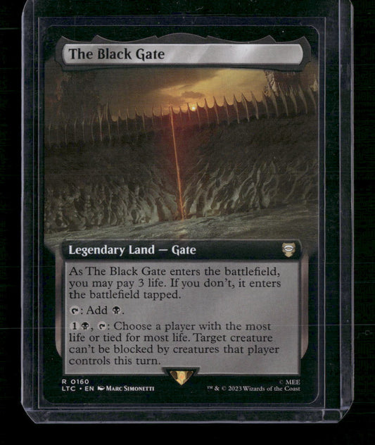 The Black Gate (Extended Art) Tales of Middle-earth #160 - Front