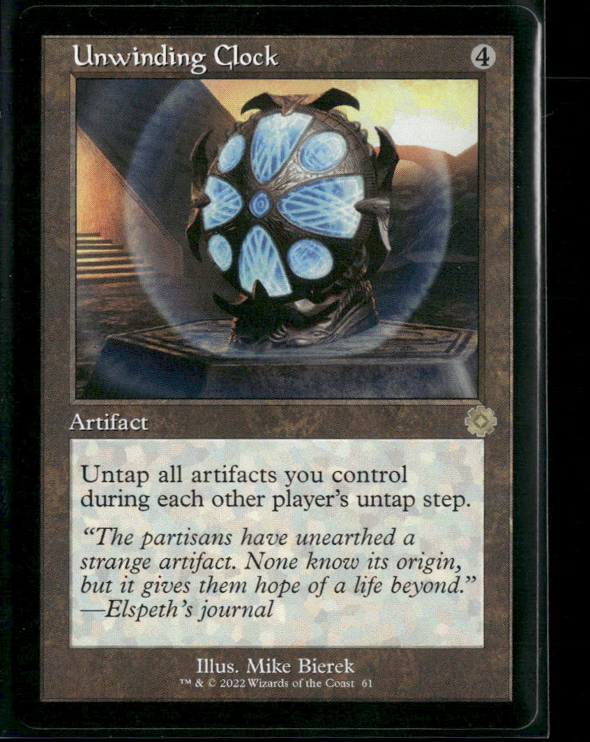 Unwinding Clock The Brothers' War: Retro Frame Artifacts #61 - Front