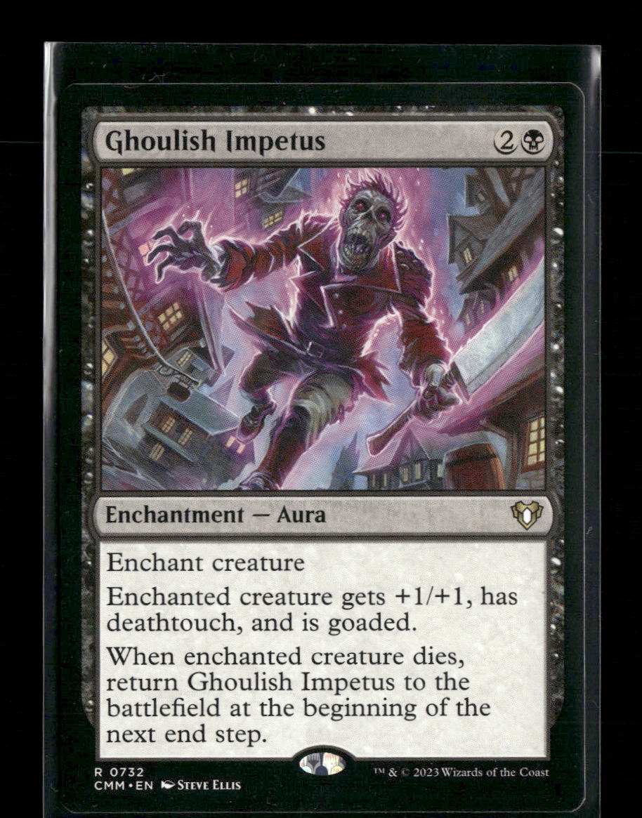 Ghoulish Impetus Commander Masters #732 - Front