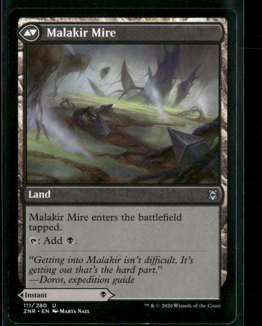 Malakir Rebirth Zendikar Rising #111 - Back