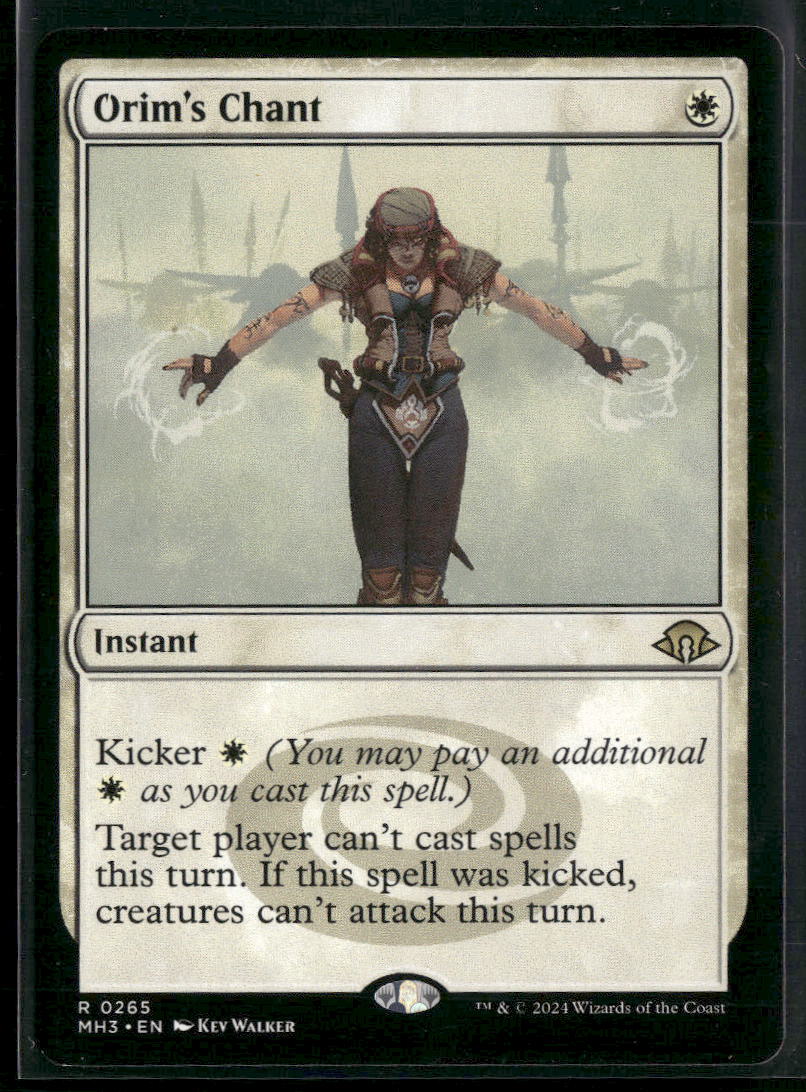 Orim's Chant Modern Horizons 3 #265 - Front