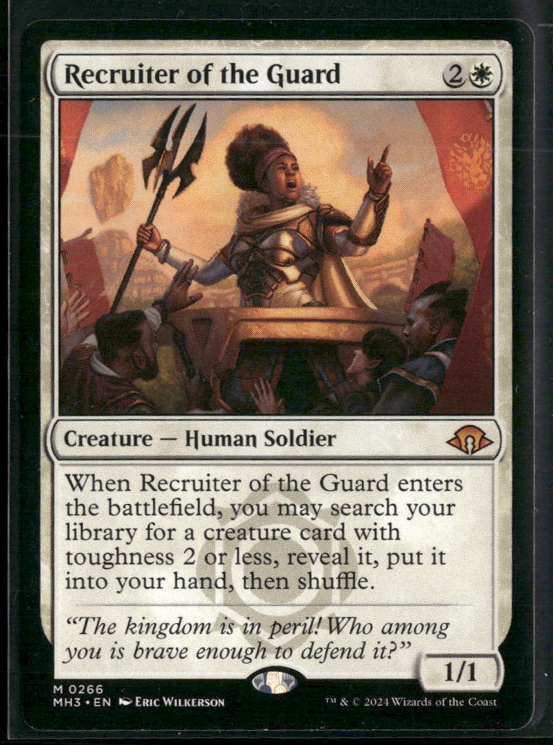 Recruiter of the Guard Modern Horizons 3 #266 - Front