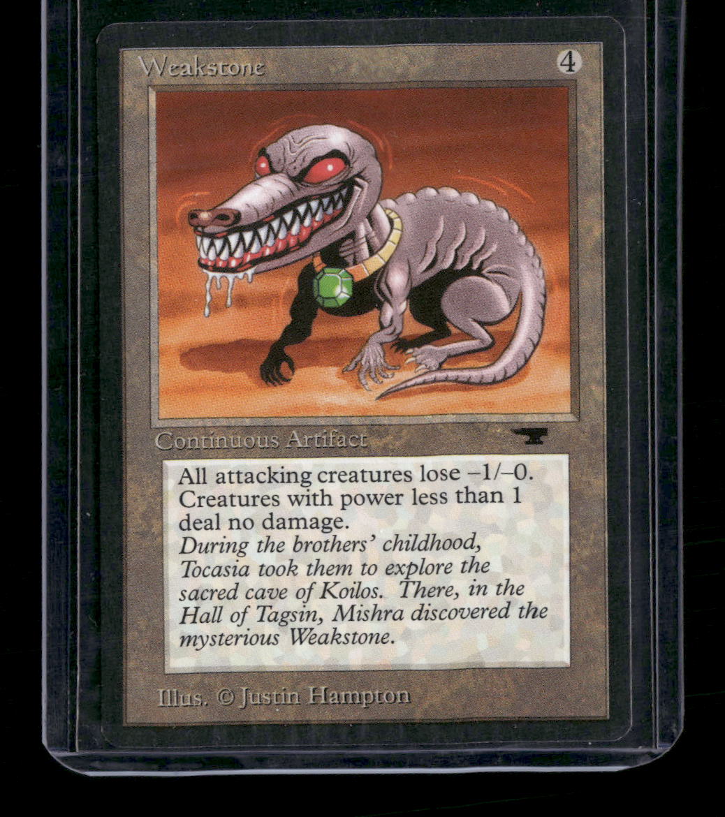 Weakstone Antiquities # - Front