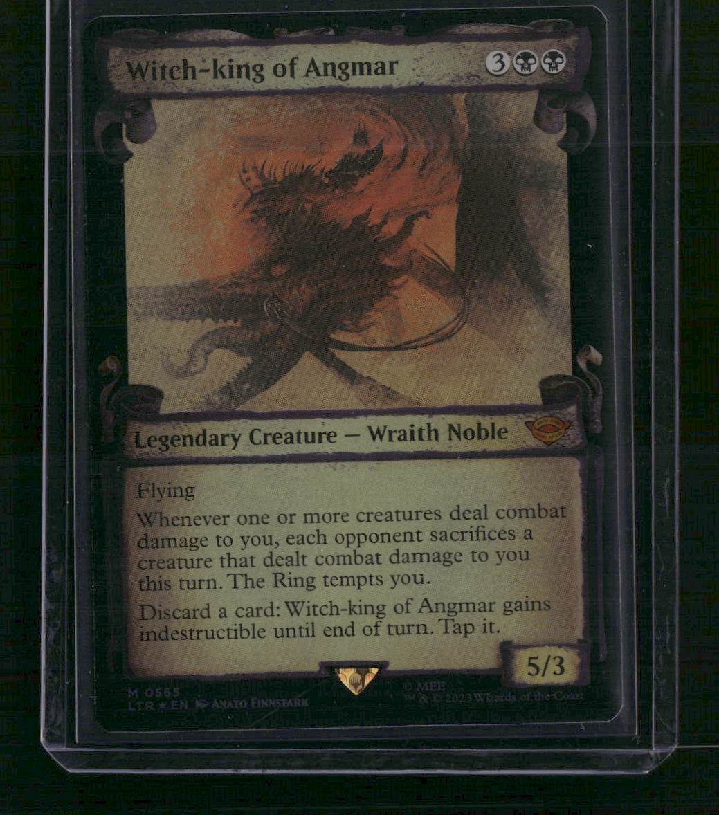 Witch-king of Angmar (Showcase Scrolls)  Tales of Middle-earth #565 Foil - Front