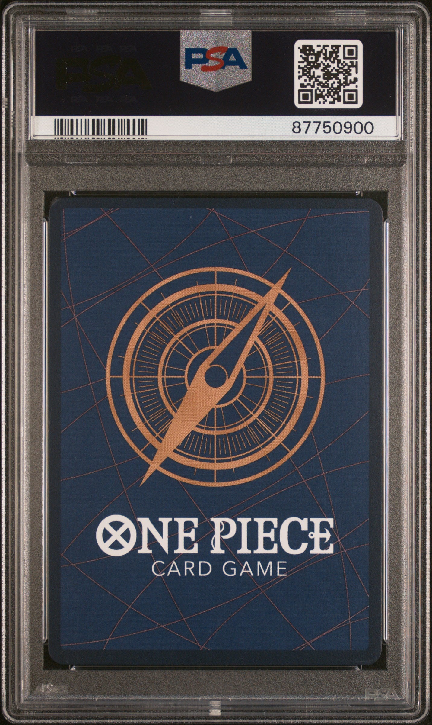 Kozuki Toki 2023 One Piece Op02-Paramount War #031 Box Topper PSA 10 - Back