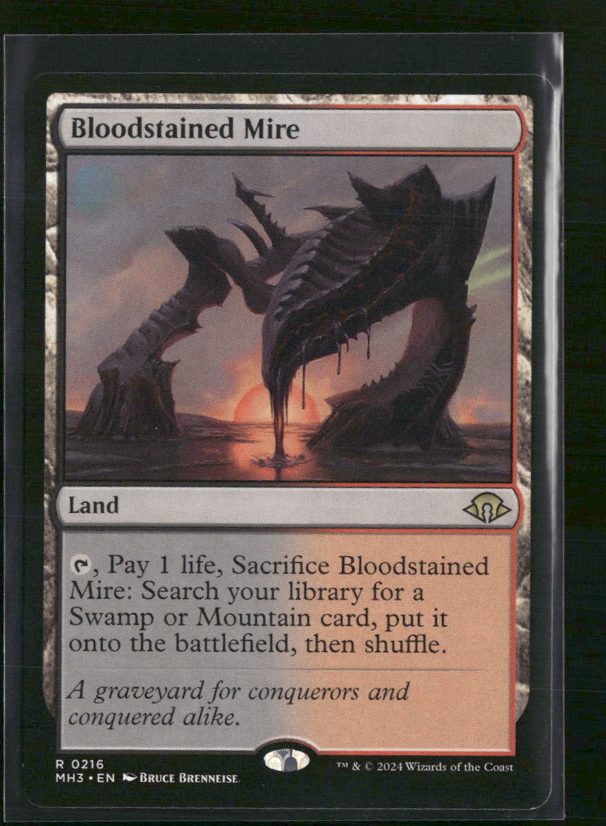 Bloodstained Mire Modern Horizons 3 #216 - Front