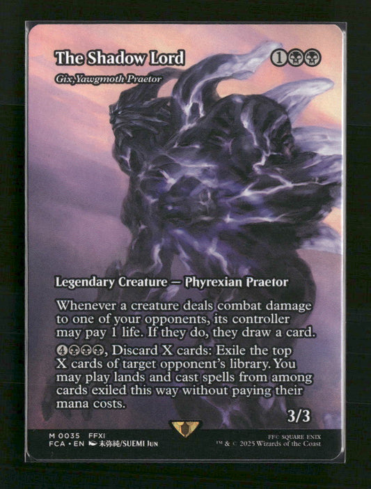 The Shadow Lord FINAL FANTASY: Through the Ages #35 - Front