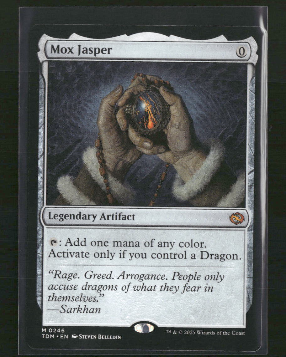 Mox Jasper Tarkir: Dragonstorm #246 - Front