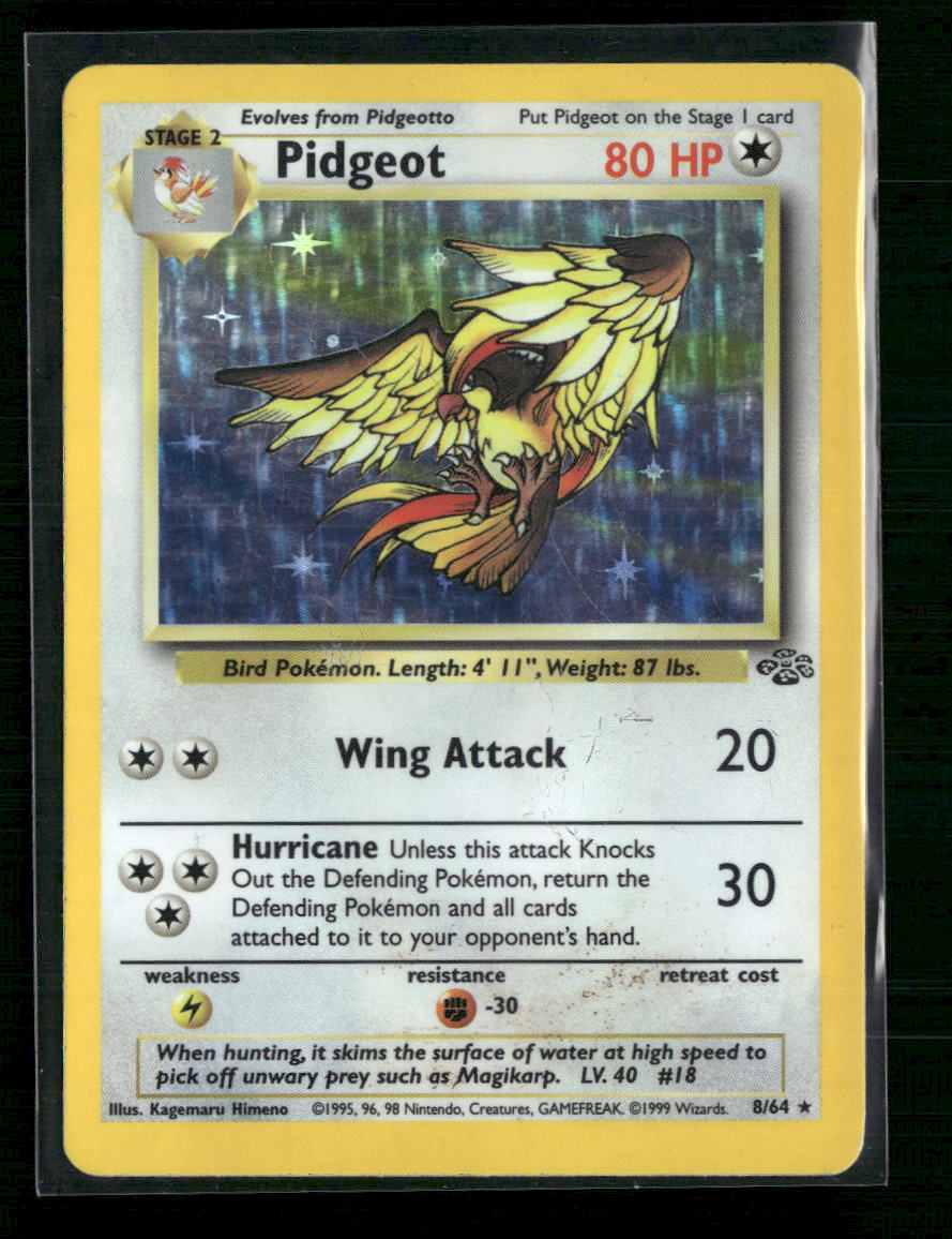 Pidgeot (8) Jungle #08/64 - Front