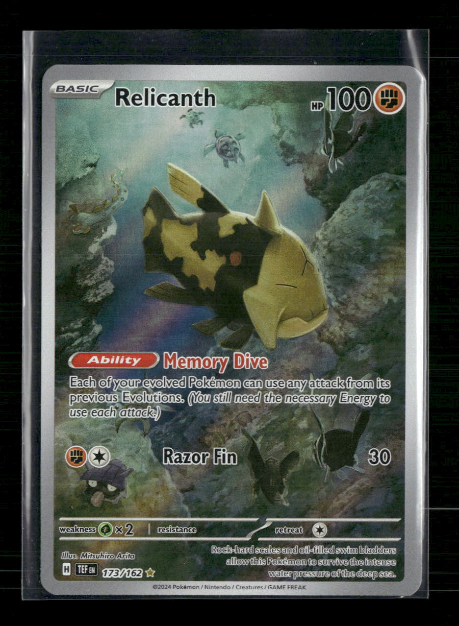 Relicanth SV05: Temporal Forces #173/162 - Front