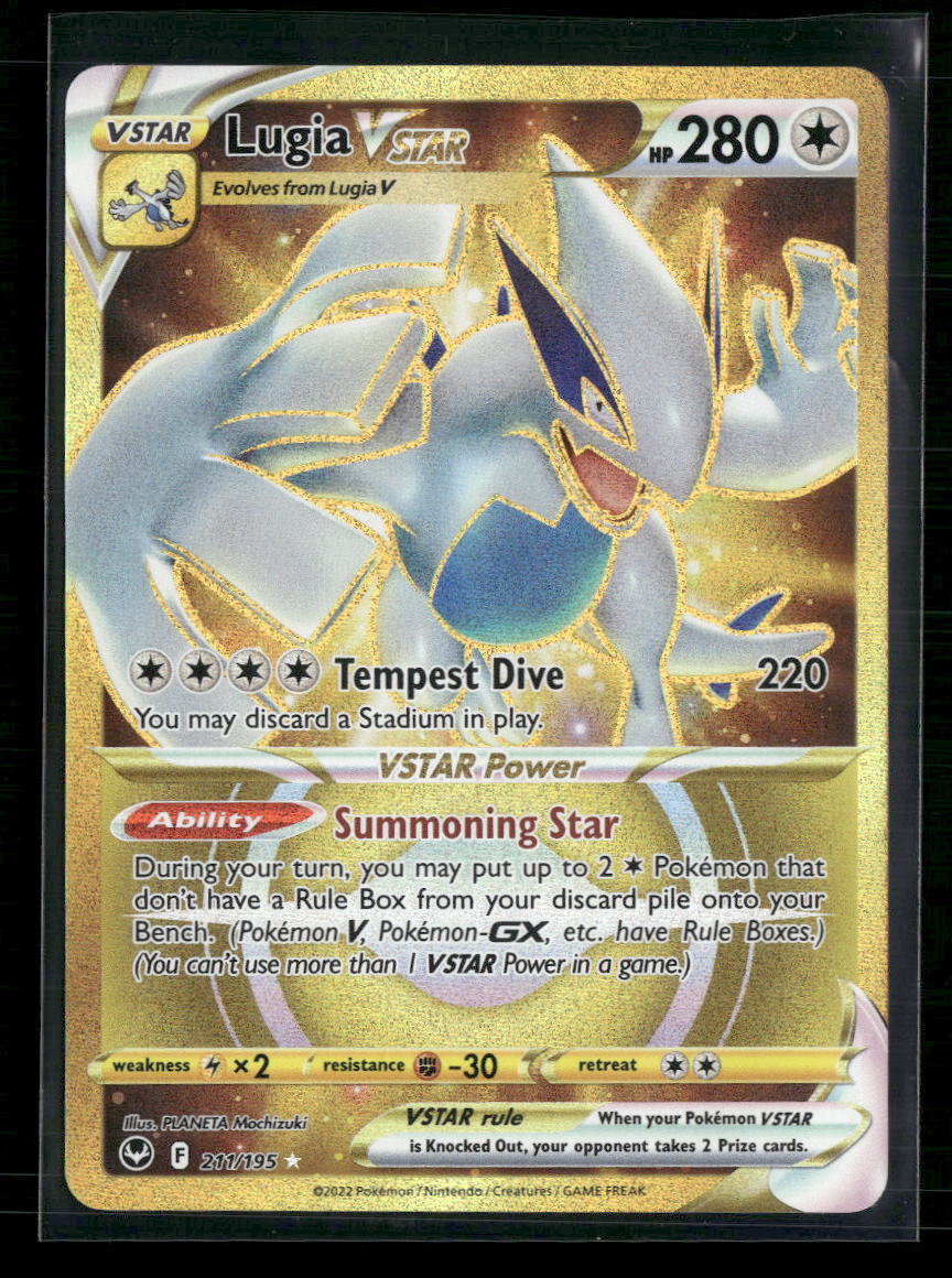 Lugia VSTAR (Secret) (211) SWSH12: Silver Tempest #211/195 - Front
