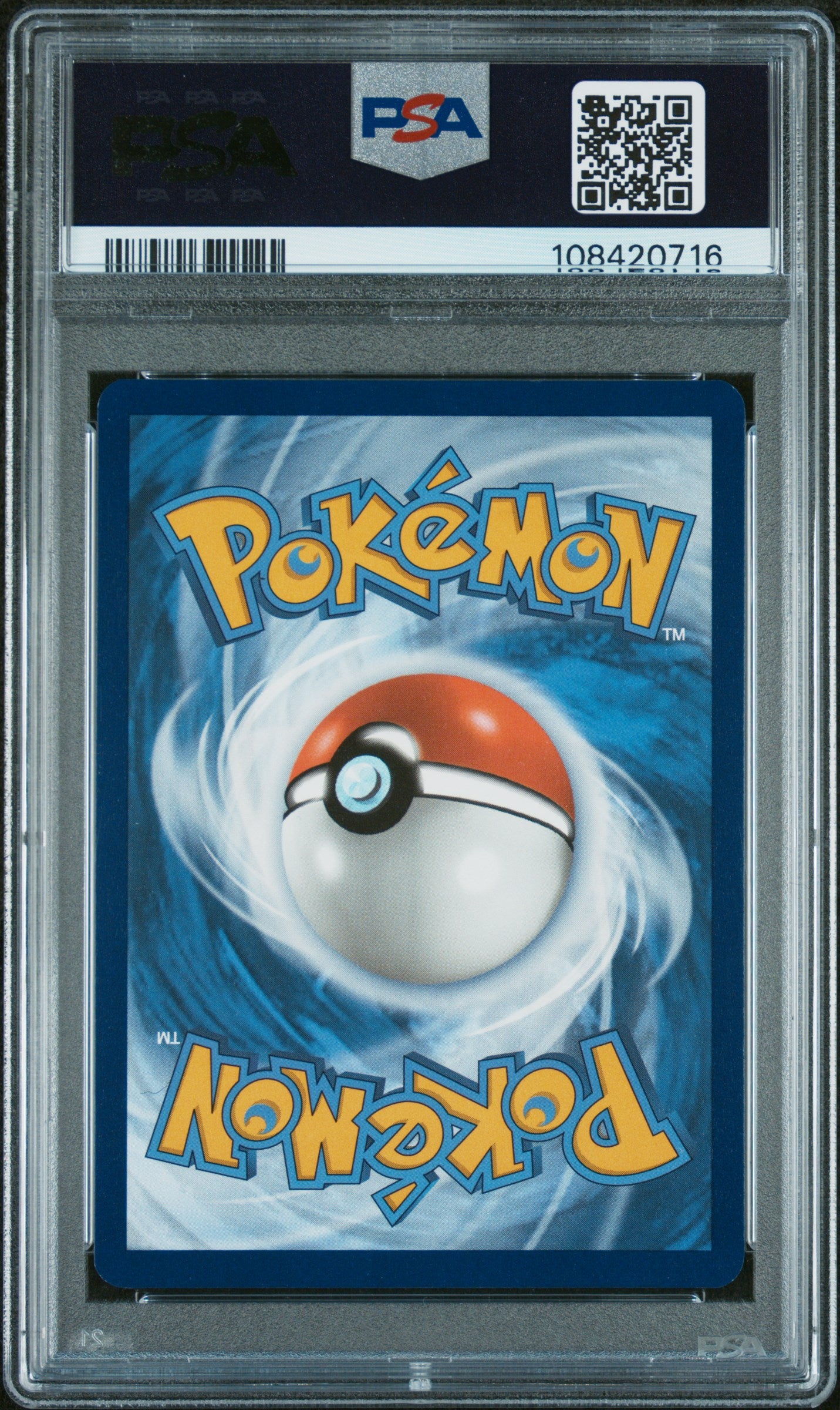 Eevee 2024 Pokemon Twm En-Twilight Masquerade #188 Illustration Rare PSA 10 - Back