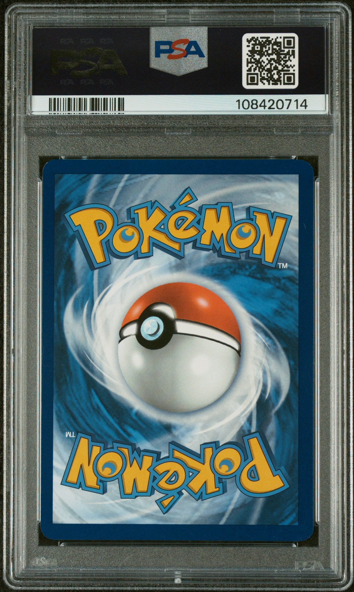 Houndoom 2024 Pokemon Sfa En-Shrouded Fable #066 Illustration Rare PSA 9 - Back